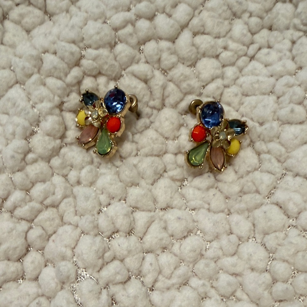 Colorful Gemstone Earrings